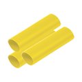 Ancor Battery Cable Adhesive Lined Heavy Wall Battery Cable Tubing BCT - 3/4inx12in - Yellow - 3 P 326924